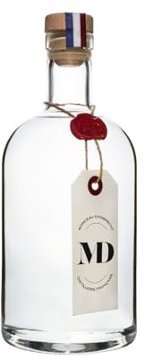 DISTILLERIE MD Terre de glace - Gin artisanal français - Médaille d'or Frankfurt International Trophy 2021 - Médaille d'or IWSC 2022-43% vol - Notes Herbacées, Fleuries et Agrumes - Bouteille 70cl