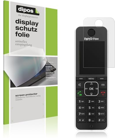 dipos 4x Displayschutzfolie matt für AVM FRITZ! FON C6 | Antireflex, entspiegelnd, passt perfekt, Ultra-Dünn, kratzfest, blasenfrei, Fingerprint-kompatibel, selbstklebend