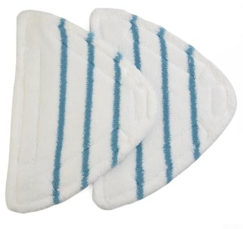 2PCS Mop Cloths, Microfibre Mop Cloth Washable Replacement Pads For Beldray For Steam-Mop- Model No. BEL0196
