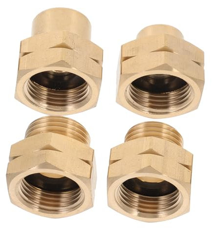 HYTROVE 4stücke Teiliger Gasflaschenadapter Für Gasflaschen Outdoor-fülladapter Verschleißfester Gastank-Adapter Anschluss Kompatibel Mit Europäischen Standards