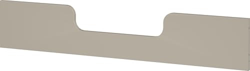 Germania hohe Umbauseite 7028-186 GW-Tomino, in Steingrau, passend zum Kinderbett 7026, 139 x 28 x 2 cm (BxHxT)