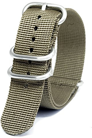 Praetorian® DiverTec Extrem Zulu NATO Armband - Khaki 22mm