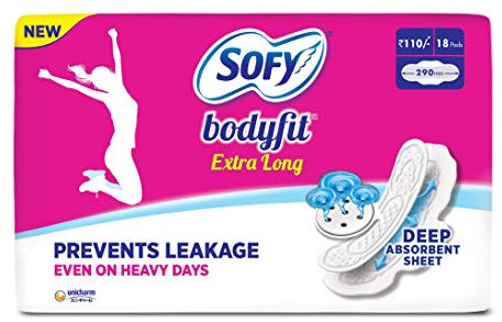 Sofy Bodyfit Damenbinden extra lang, 18 Stück