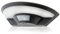 HUBER LED Wandlampe mit Bewegungsmelder 140° 9W, 1450lm I IP54 geschützte LED Außenleuchte mit Bewegungssensor I Wandleuchte innen, Disk, anthrazit