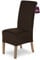 SCHEFFLER-Home Stuhlhussen 4er Set Lena Braun/elastische und langlebige Hussen für Stühle/Robustes Freischwinger Hussen Set/Stuhlhussen Stretch/Stuhl Hussen waschbar