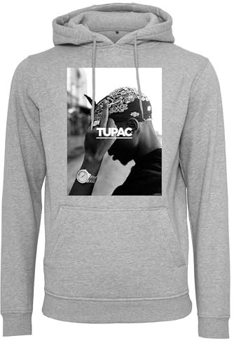Mister Tee 2Pac F*ck The World Hoody Heather Grey L