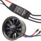 Flycolor EDF 50mm 4900KV 3S Maximum Thrust 770g 11 Blades Ducted Fan with RC Brushless Motor with ESC 40A(2~4S) Balance Tested for EDF RC Jet Airplane