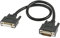 RIIEYOCA 0,5 m serielles Kabel DB15 Stecker auf Buchse 15 Pin Port Straight Through (Schwarz)