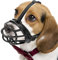 Nobleza Dog Muzzle Adjustable Dog Basket Muzzle Breathable Puppy Mouth Cover Pet Muzzles to Prevent Biting Barking and Eating Puppy Training Muzzles Allows Panting and Drinking, Size S, Black