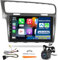 NHOPEEW [2+64G] Android 11 Autoradio für VW Golf 7 MK7 2012-2020 mit Apple Carplay und Android Auto 10,1 Zoll Touchscreen Radio Bluetooth WiFi GPS Navi HiFi + AHD Rückfahrkamera und Mikrofon