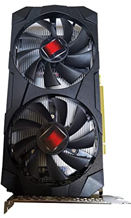 Graootoly RX580 8G Gaming Carte graphique 8 Go GDDR5 256 bits 2048SP 1206 MHz/1500 MHz PCI-E3.0 X16 DP Interface compatible