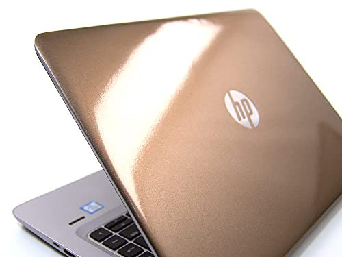 HEWLETT PACKARD Ordinateur Portable 14 Pouces, PC Portable, HP Elitebook 840 G3, i5-6200U, RAM 8 Go, SSD 256 Go, Clavier AZERTY Rétroéclairé, Laptop Windows 10, Garantie 2 Ans (Reconditionné) (Gold)