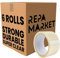 Repa Market 6 Rollen 48 mm x 60 m Transparentes Klebeband – Acryl Klebeband Durchsichtig – Superklares und Diskretes Polypropylen Verpackungsband - Packetbandrollen - Superklar Paketband