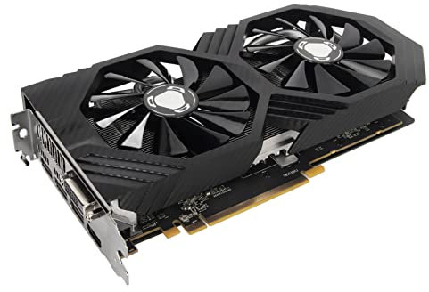 Yunir Carte Graphique RX 590 8GB GDDR5, 256-Bit PCIe 3.0 × 16 8 000 MHz Jeux sur Ordinateur de Bureau GPU, avec HDMI, DisplayPort