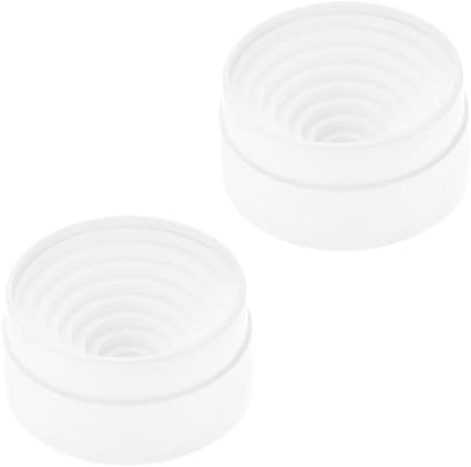 YOKIVE 2 Pcs Flask Support Plastic Stand Holder for 50ml-1000ml Flask | Keep the Spherical Bottom Reagent Bottle Upright, Great for Chemistry Lab (90mm Dia.)