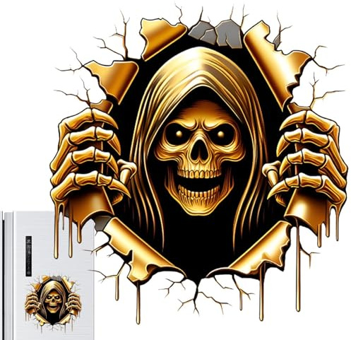 Gothic Auto Aufkleber Halloween Gothic Lustig Auto Dekoration Verblassen für SUV Schließfächer Fenster Stoßstange