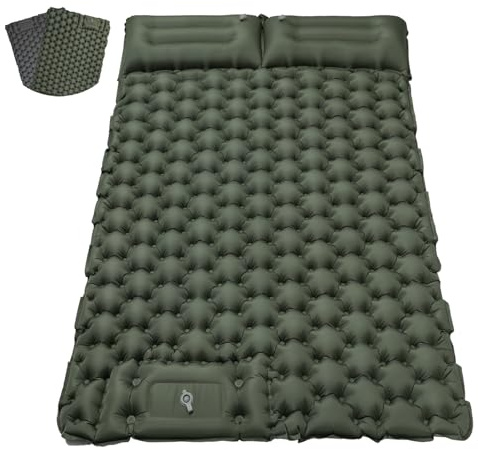 Satisure Esterilla de Camping Exterior Impermeable 2 Personas
