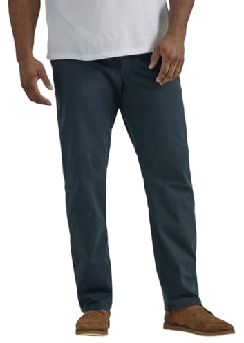 Lee Herren Hose, Große Größen & Übergrößen, Extreme Motion, Flat Front, Regular Straight