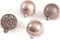CHICCIE Rosa Weihnachtskugeln - 16 Set 6cm - Christbaumschmuck