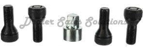 Original BMW Radsicherungsschrauben HIGH Felgenschlösser für BMW Fahrzeugmodelle mit M14 x 1,25