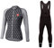 UGLY FROG Radtrikot Anzug Damen Winter Sport & Freizeit MTB Fahrradbekleidung Largarm Hemd Polyester Radsport Damen Hose Set