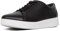 Fitflop Rally Tennis Sneaker-Leather-Updated, Zapatillas sin Cordones Mujer, Negro (Black), 42 EU
