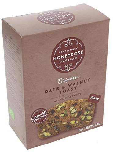 Honeyrose Date & Walnut Toast 110g (Pack of 6)