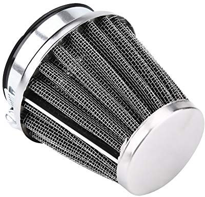 Fydun Pulitore filtro aspirazione aria Moto universale Grande Flusso Di Testa Di Fungo(50MM)