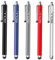 ISOUL Stylus-Eingabestift, kapazitiver Touchscreen-Eingabestift, Stahl, für iPhone, iPad Mini, Pro, Galaxy, Note, Tab, Nexus, Nokia, BlackBerry, OnePlus, Tablets und mehr, 5 Stück