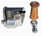Serrure pour Porte Basculante K et Rideau Roulant Viro 4218 - S'entrouvrant
