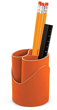 Vacavaliente Stiftehalter, Leder, orange