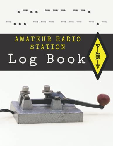 Amateur Radio Station Log Book: Ham Radio Quick Reference Guide included / 1300 contacts / Handy format Letter 8.5 x 11 in