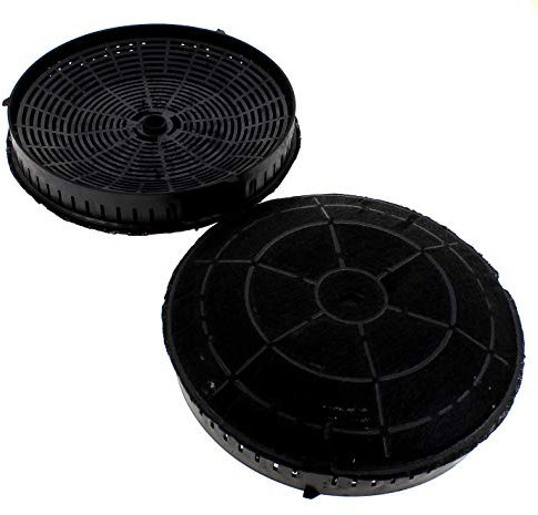 Kohlefilter ø 172 × 27 mm Typ 57 von 2 CFC0038668-CFC0140343 00701107 für Dunstabzugshaube Elica, Essential B, Hotpoint Ariston, Turboair, Dunstabzugshaube DECOR ESSENTIELB EHDD 614B, DECOR DECOR