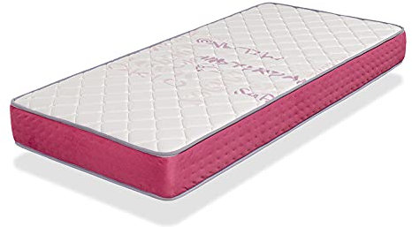 DORMISSIMO Matratze 80x180 KINDERDORMISSIMO Matratze Hohe 18 cm AROA Spring- Taschenfederkern - viskoelastisch - ergonomisch und atmungsaktiv - Ideal für Ausziehbetten und Montessori-Betten