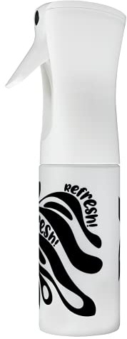 Refresher Divina BLK, vaporisateur à l'eau continue pour le refresh quotidien des cheveux ondulés, bouclés, super-bouclés et afro, 200ml