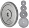 Bravich Hammerstone Iron Weights Plate Disc Set- For 1 Standard Barbell & Dumbbell. Strength Training & Body Building Equipment, Ideal For Home Gym. Pair Of Weight Plates- (2 x 5KG)