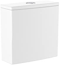 Roca A341681000 Cisterna Doble Pulsador 4'5/3 litros, Alimentacion Inferior, Coleccion ONA, Blanco
