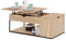 IDMarket - Table Basse Plateau relevable rectangulaire Detroit avec Coffre Design Industriel