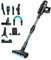 Cecotec Aspirateur Balai numérique sans Fil Conga Rockstar 3000 Advance Ergowet. 4 en 1, 680 W et 26 kPa, Brosse Jaliscazo, 230 AW, Autonomie 90 Min, 4 Modes, Tube ErgoFlex, Kit d'accessoires