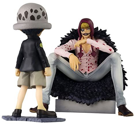 Unbekannt ONE Piece - Corazon & Law - Statue Excellent Model Li. Ed. P.O.P. 17cm