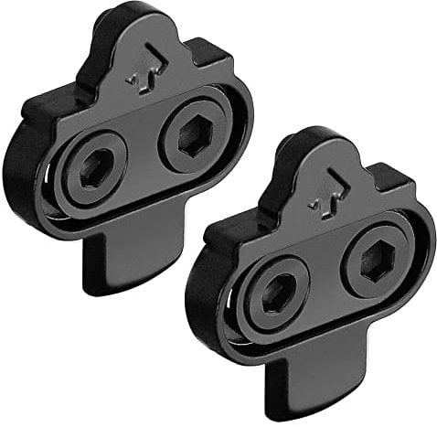 Fahrrad Cleats Fahrrad Schuhplattenset SPD Cleats Set 2-Loch Fahrrad-Cleats Kompatibel mit Shimano SPD Schuhplatten,Fahrrad Cleat Set für Mountainbike Indoor Cycling
