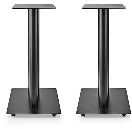 NEDIS Soporte para Altavoz Universal | Soporte | 10 kg | Fijo | Acero | Negro