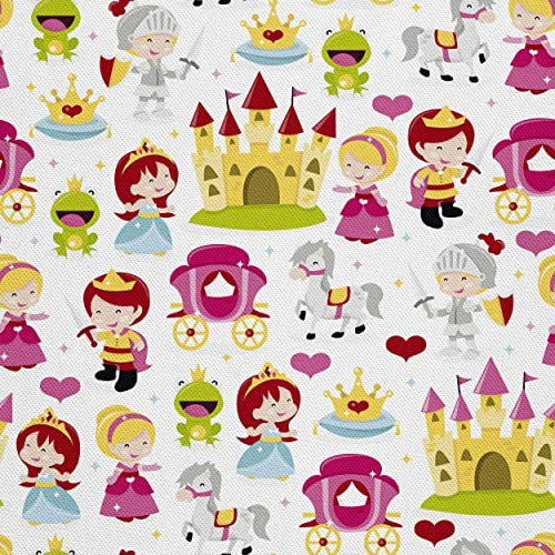 HEKO PANELS Stoff Oxford Wasserdichte Meterware Canvas-Stoff Polyester Stoff Zum Nähen Nähstoffe Möbelstoffe Dekostoffe Handwerken Wasserabweisend Blickdicht Prinzessin 1 Meter 155 x 100 cm