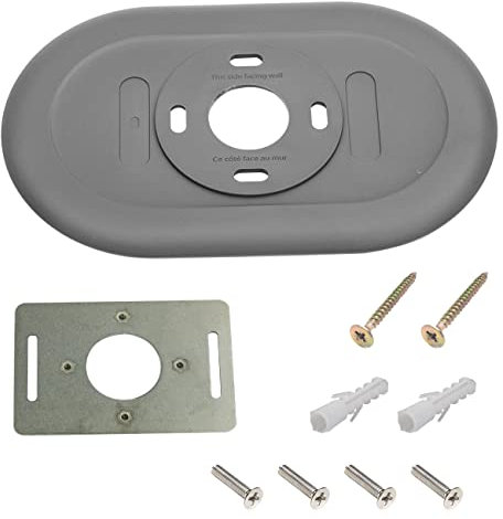 Nest Thermostat-Verkleidungsset, Nest Learning Thermostat-Wandplatte, kompatibel mit Google Nest Thermostat-Thermostat-Zubehör (grau)
