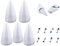 Jzenol Support en coton de rechange pour filtre d'aspirateur Pool Blaster (5 filtres coton)