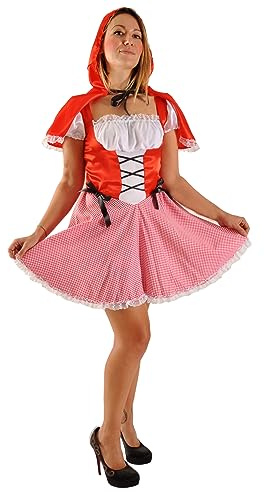 Ciao- Snow-Whit/Little Red Riding Hood/Bad Wolf Kostüm Verkleidung Erwachsene (Einheitsgröße)