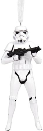 Hallmark Stormtrooper Hanging Christmas Ornament, Star Wars, Space Themed, Resin Tree Decoration