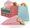 Hacaroa 320 Stück Papier Leckerbissen Taschen, 13 x 18 cm Kleine Keks-Taschen, Bunte Party Gunst, Biologisch Abbaubare Süßigkeiten Buffet für Geburtstag, Hochzeit, Weihnachten, 8 Farben