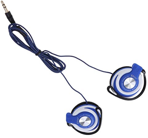 OSALADI Écouteurs -Auriculaires Casque Audio sur Les Écouteurs Casque Filaire Sport Casque à Clip Ecouteurs Filaire Casque Tour d'oreille Aptitude Clip d'oreille Monté sur L'oreille