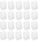 OTOTEC Lot de 20 inserts anti-vibrations pour radiateur, 10 x 14 mm, supports de radiateur pour plaque de radiateur, crochets de radiateur, étui de protection blanc